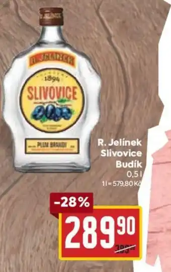 Billa R. Jelínek Slivovice Budik 0.5L nabídka