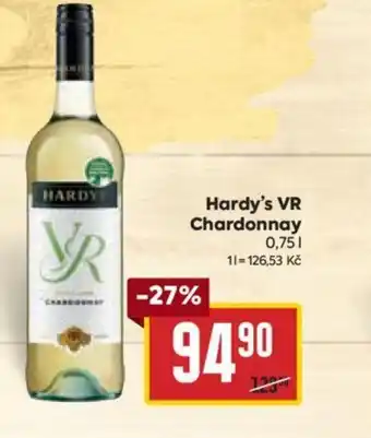 Billa Hardy's VR Chardonnay 0.75L nabídka