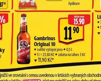 Albert Pivo gambrinus originál nabídka