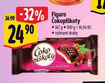 Albert Figaro čokopiškoty nabídka