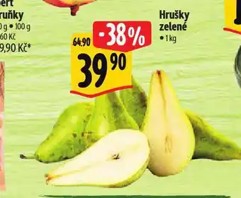 Albert Hrušky zelené nabídka