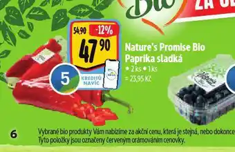 Albert Bio paprika sladká nabídka