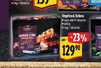 Albert Vepřová žebra nabídka