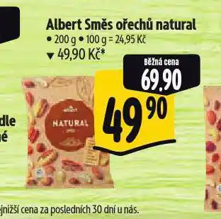 Albert Albert směs ořechů natural nabídka