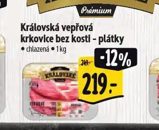 Albert Královská vepřová krkovice bez kosti - plátky nabídka