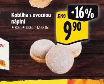 Albert Kobliha s ovocnou náplní nabídka