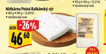 Albert Mlékárna polná balkánský sýr nabídka