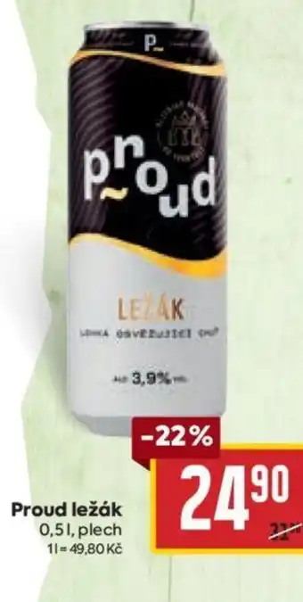Billa Proud ležák 0,5L nabídka