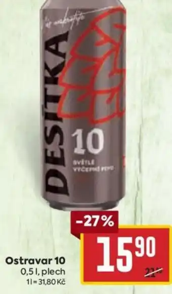 Billa Ostravar 10 0,5L nabídka