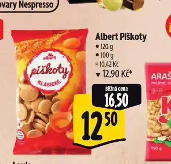 Albert Albert piškoty nabídka