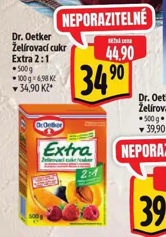 Albert Dr. oetker želírovací cukr extra 2:1 nabídka