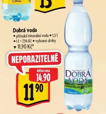 Albert Dobrá voda přírodní nabídka