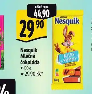 Albert Nesquik mléčná čokoláda nabídka