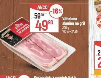 Globus Váhalova slanina na gril nabídka