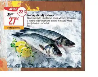 Globus Mořský vlk celý kuchaný nabídka