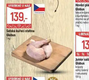 Globus Selská kuřecí stehna nabídka
