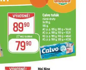 Globus Calvo tuňák nabídka