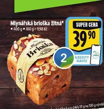 Albert Mlynářská brioška žitná nabídka