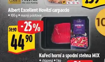 Albert Hovězí carpaccio nabídka