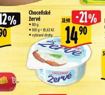 Albert Choceňské žervé nabídka