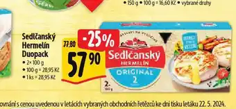 Albert Sedlčanský hermelín nabídka