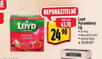 Albert Loyd čaj nabídka