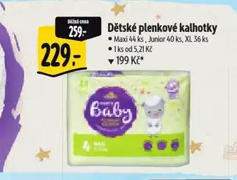 Albert Dětské plenkové kalhotky nabídka