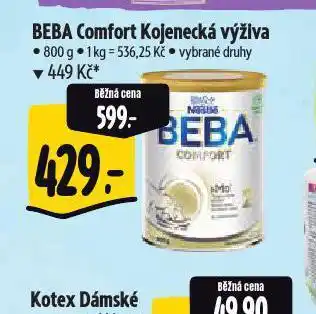 Albert Beba kojenecká výživa nabídka