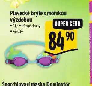 Albert Plavecké brýle nabídka