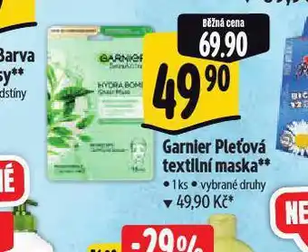 Albert Garnier textilní pleťová maska nabídka