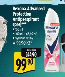 Albert Rexona antiperspirant nabídka