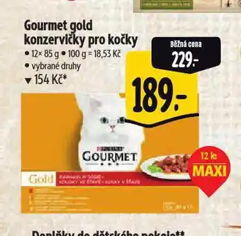 Albert Gourmet gold konzervy pro kočky nabídka