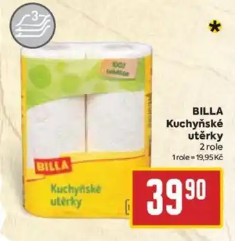 Billa BILLA Kuchyňské utěrky nabídka