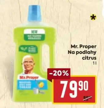 Billa Mr.Proper Na podlahy citrus 1L nabídka