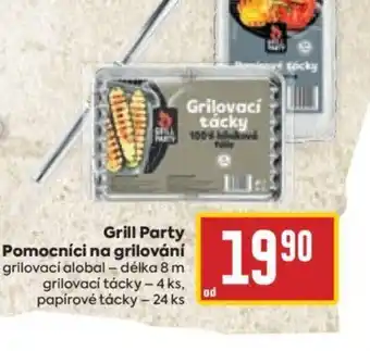 Billa Grill Party Pomocníci na grilování nabídka
