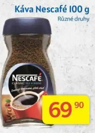 Kubík potraviny Káva Nescafé 100 g nabídka