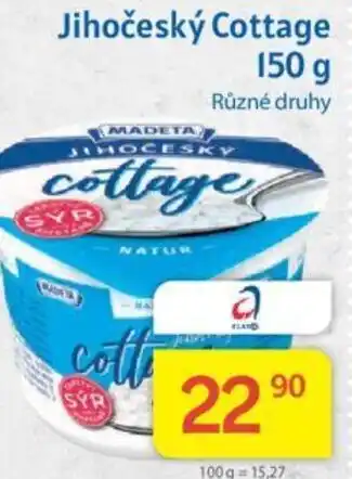 Kubík potraviny Jihočeský Cottage 150 g nabídka