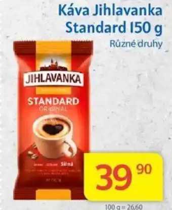 Kubík potraviny Káva Jihlavanka Standard 150 g nabídka