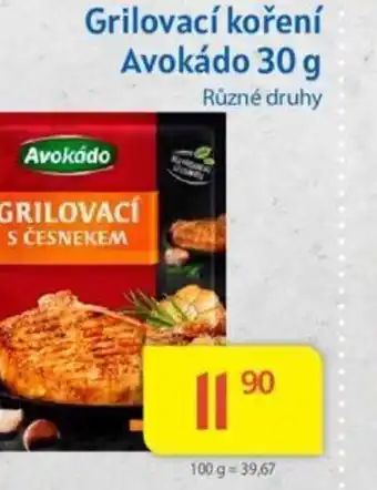 Kubík potraviny Grilovací koření Avokádo 30 g nabídka