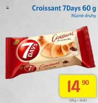 Kubík potraviny Croissant 7Days 60 g nabídka