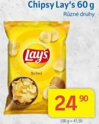 Kubík potraviny Chipsy Lay's 60 g nabídka