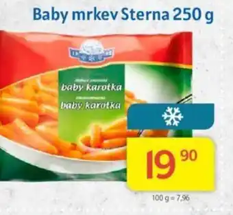 Kubík potraviny Baby mrkev Sterna 250 g nabídka