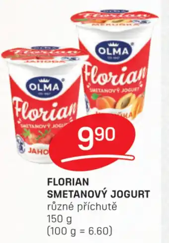 Flop FLORIAN SMETANOVÝ JOGURT nabídka