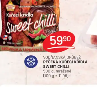 Flop VODŇANSKÁ DRŮBEŽ PEČENÁ KUŘECÍ KŘÍDLA SWEET CHILLI nabídka