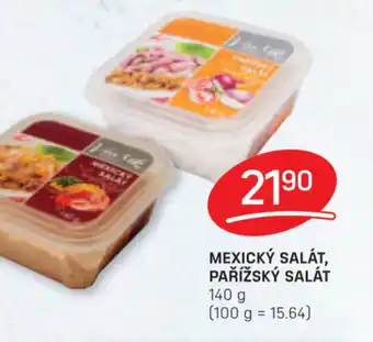 Flop MEXICKÝ SALÁT, PAŘÍŽSKÝ SALÁT nabídka