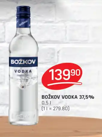 Flop BOŽKOV VODKA 37,5% 0.5L nabídka