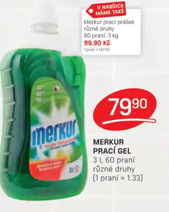 Flop MERKUR PRACÍ GEL nabídka