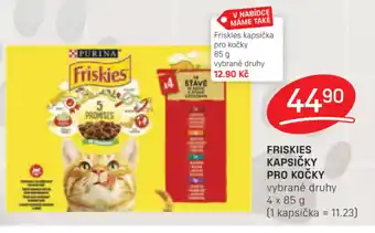 Flop FRISKIES KAPSIČKY PRO KOČKY nabídka