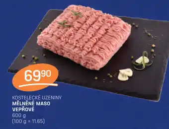 Flop KOSTELECKÉ UZENINY MĚLNĚNÉ MASO VEPŘOVÉ nabídka