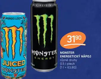 Flop MONSTER ENERGETICKÝ NÁPOJ 0.5L nabídka